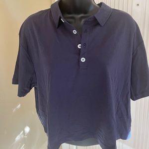 Fabletics box polo navy